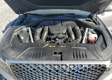 2022 Genesis Gv70 Base из США, поврежденный, VIN KMUMCDTC2NU028353